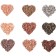 Palette Shadow Love Generation Self Love, Baby, Self Love, tone 01, 9 shades, 7.2 g