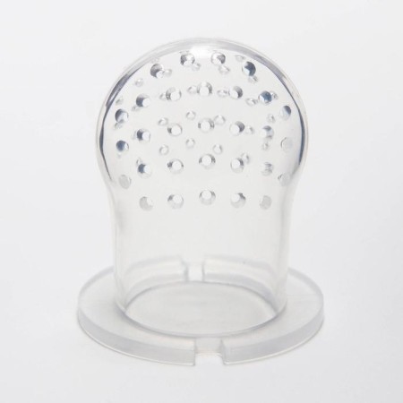 Nibbler for feeding, with silicone mesh "Bunny", Blue color-2