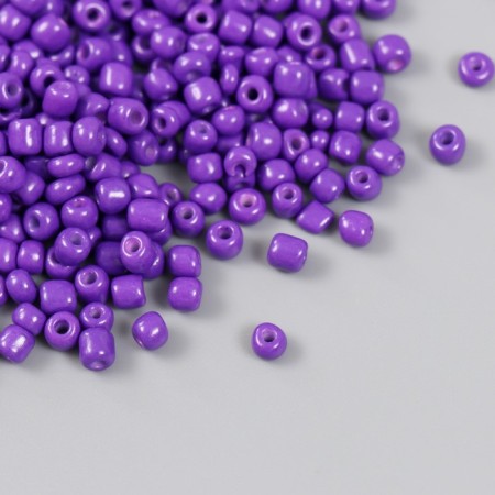 Glass beads 6/0 "Cyclamen" bright 450 g