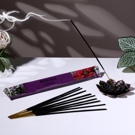 Incense "Agarbatti violet", 8 sticks in soft packaging