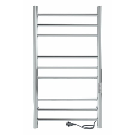 Electric towel Indigo Line Trinity, 800x400 mm, timer, hidden installation, chrome-1