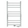 Electric towel Indigo Line Trinity, 800x400 mm, timer, hidden installation, chrome