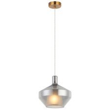 Suspension lamp ELADIN 1x27 40W, size 20x20x22.5-172 cm, bronze color