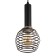 Bayerlux lamp "Berto" E27 40W Black Service 14x14x30-130 cm