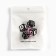 Dice play "Game time", 1.6 x 1.6 cm, set 2 pcs, pink