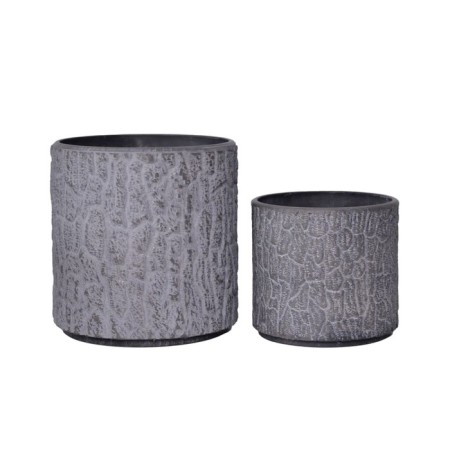 Round pot for flowers, 4 liter light gray 20.5x20x20cm