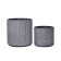 Round pot for flowers, 4 liter light gray 20.5x20x20cm