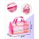 Lightning cosmetic bag, pink color