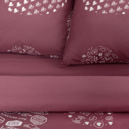Bed linen Etel TE AMO, type 2, 1.5-sp., 143 × 215 cm, 150 × 214 cm, 70 × 70 cm (2 pcs.), Byz-3