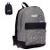Youth backpack, 38 x 28 x 19 cm, ergonomic back, calligrata e "cats"
