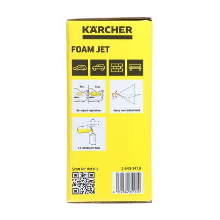 Foam nozzle Karcher, FJ6, 0.6 l 2.643-147.0-15
