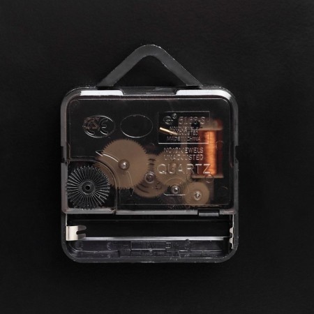Wall of metal "lines", silent, d-30 cm, black, aa