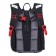 Frame backpack 35 x 26 x 14 cm, Across 490, filling: bag, gray 23-490-5