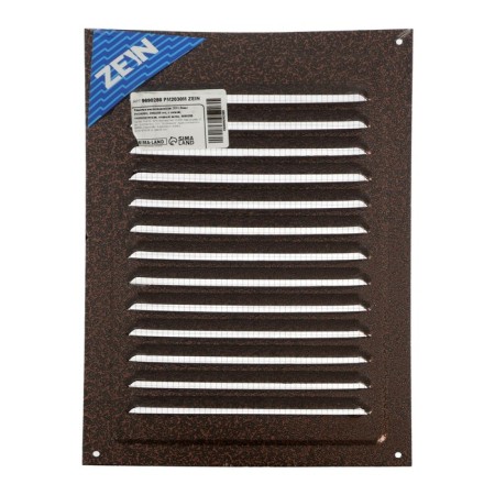 Ventilation grate Zein luxury RM2030M, 200x300 mm, with a grid, metal, copper antik-6