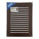 Ventilation grate Zein luxury RM2030M, 200x300 mm, with a grid, metal, copper antik