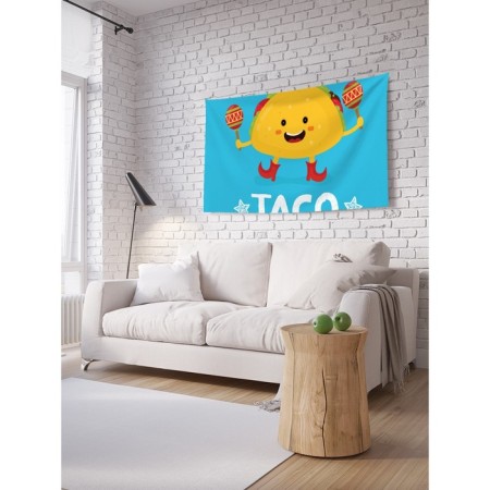 Decorative panel with photo printing, size 100x150 cm