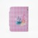 Button business card, 20 cards, pink color