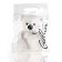 Soft Gulliver toy "Bear", sedentary, white color, 24 cm