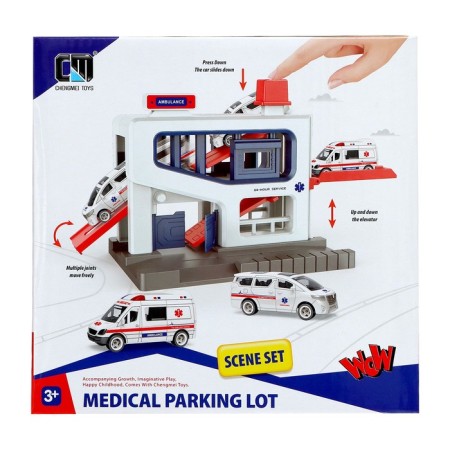 Parking "ambulance", lifting mechanism, 1 machine in the kit, mix-13