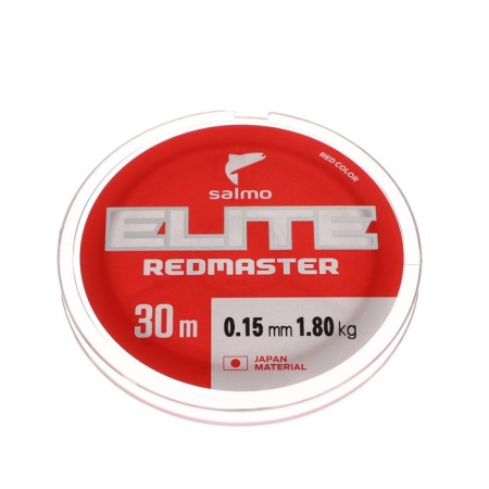Monophile Winter Salmo Elite Redmaster fishing line, diameter 0.15 mm, test 1.8 kg, 30 m