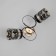 Rhine chandelier 2he27 40w Black 48x26x27 cm Bayerlux