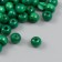 Beads for creativity tree "Green" d = 0.8 cm set 20 grams