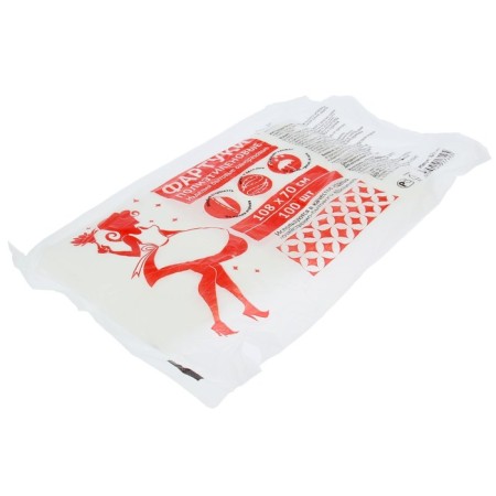 Aprons disposable PND, 108 × 70 cm, density 19-21 microns, 100 pcs/un-3