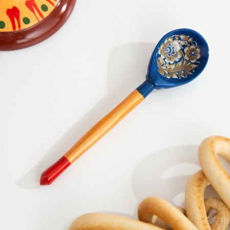 Spoon "Golden Kudrina", 14.7 × 3.5 cm, mix-7