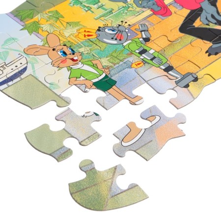 Contour maxi-puzzle “Well, wait a minute!”, 30 elements-3
