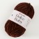 Yarn "Dolce Baby" 100% micropoliester 85m/50 g (775 chocolate)