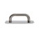 Door handle, stainless steel color, 200x65 mm