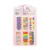 A set of magnetic bookmarks for books 6 pieces abstraction 60*19mm mix Calligrata