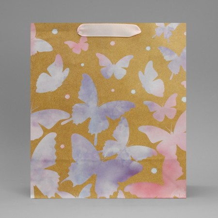 Package Gift Crafts Vertical, Packaging, “Watercolor”, Ml 23 x 27 x 11.5 cm-1