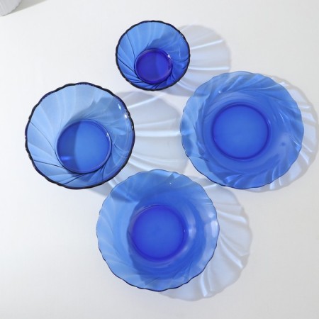 Set of the Sea Brim Saphir table, 14 items-7