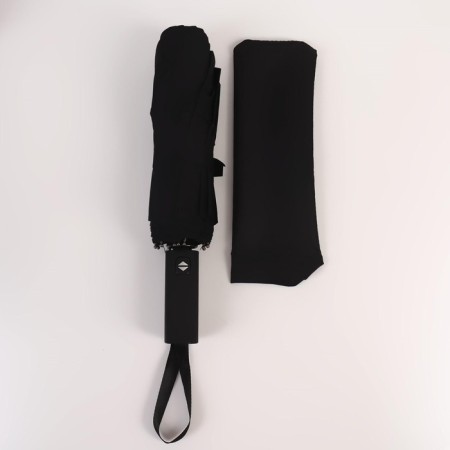 Automatic umbrella "Lanford", 3 additions, 12 spokes, r = 52 cm, black color-7