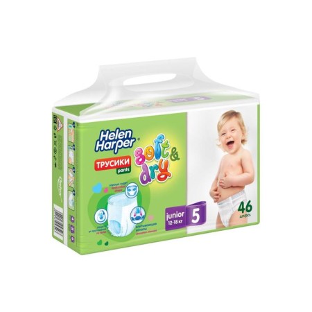 Helen Harper Soft & Dry Junior 5 (12-18 kg), 46 pcs-1