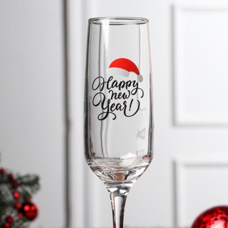 Champagne Happy New Champagne, 200 ml, neckline-2