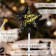 Candle in the cake on the skewer "Air ball. Star", 5.5 cm, black