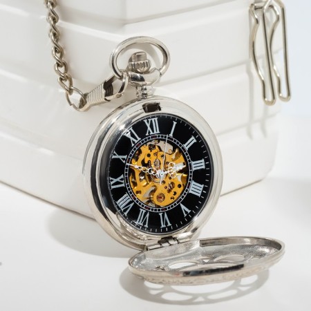 Pocket clock, mechanical "Classic" D Dials 3.7 cm-1