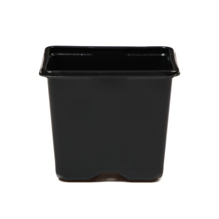 Pot for seedlings, 320 ml, D = 8 cm, h = 7 cm, black, Greengo-5
