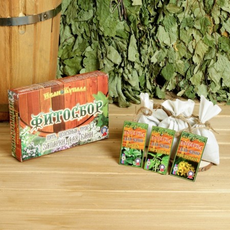 Set of Phytosbor # 1 in a box, 5 pcs of 30 grams