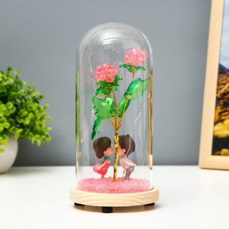 Nightlight "Beloved couple" LED from batteries 3xlr44 10x10x21 cm Risalux-1