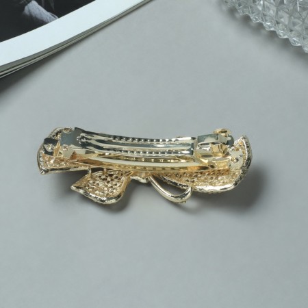 Hair hairpin "Libya" bow volume, 8.5 cm-1