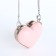 Female bag on a magnet, pink color