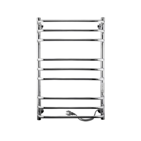 Electric towel Indigo Brace Lux, 700x400 mm, timer, hidden installation, chrome-1