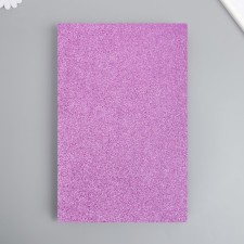 Foamiran glitter Magic 4 Hobby 2 mm cent. light lilac, 20x30 cm