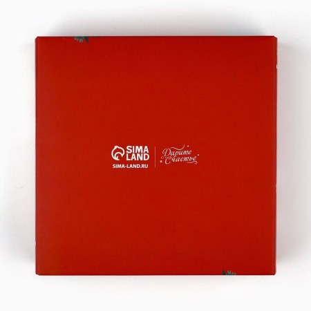 Box for confectionery "New Year moments", 10 x 10 x 10 cm, New Year-4