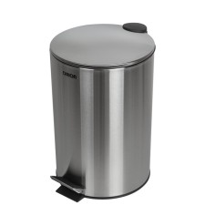 Garbage bucket with the pedal Orion 410070, 7 L, Matte Chrome Color