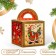 Gift box "Santa Claus", 14 x 14 x 14 cm