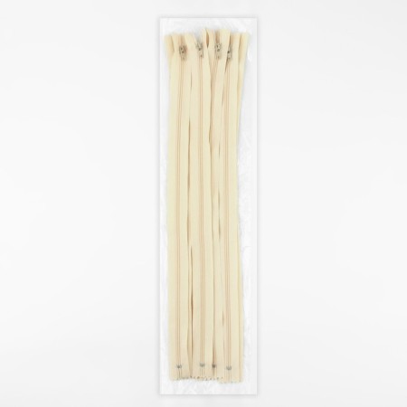 Lightning "Spiral", No. 3, non-proceeding, castle machine, 40 cm, light-beige color-2